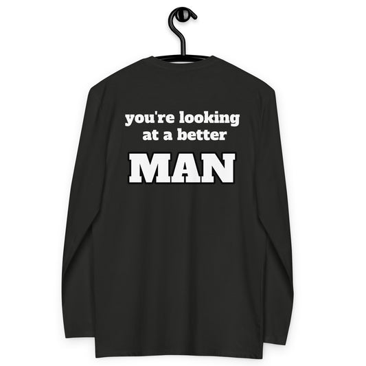 Man fashion long sleeve shirt