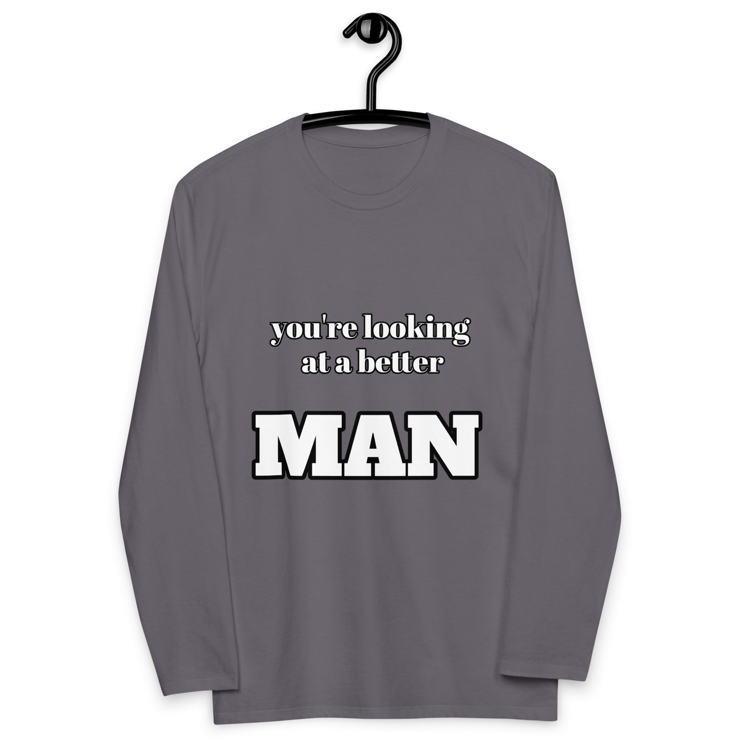 Man fashion long sleeve shirt