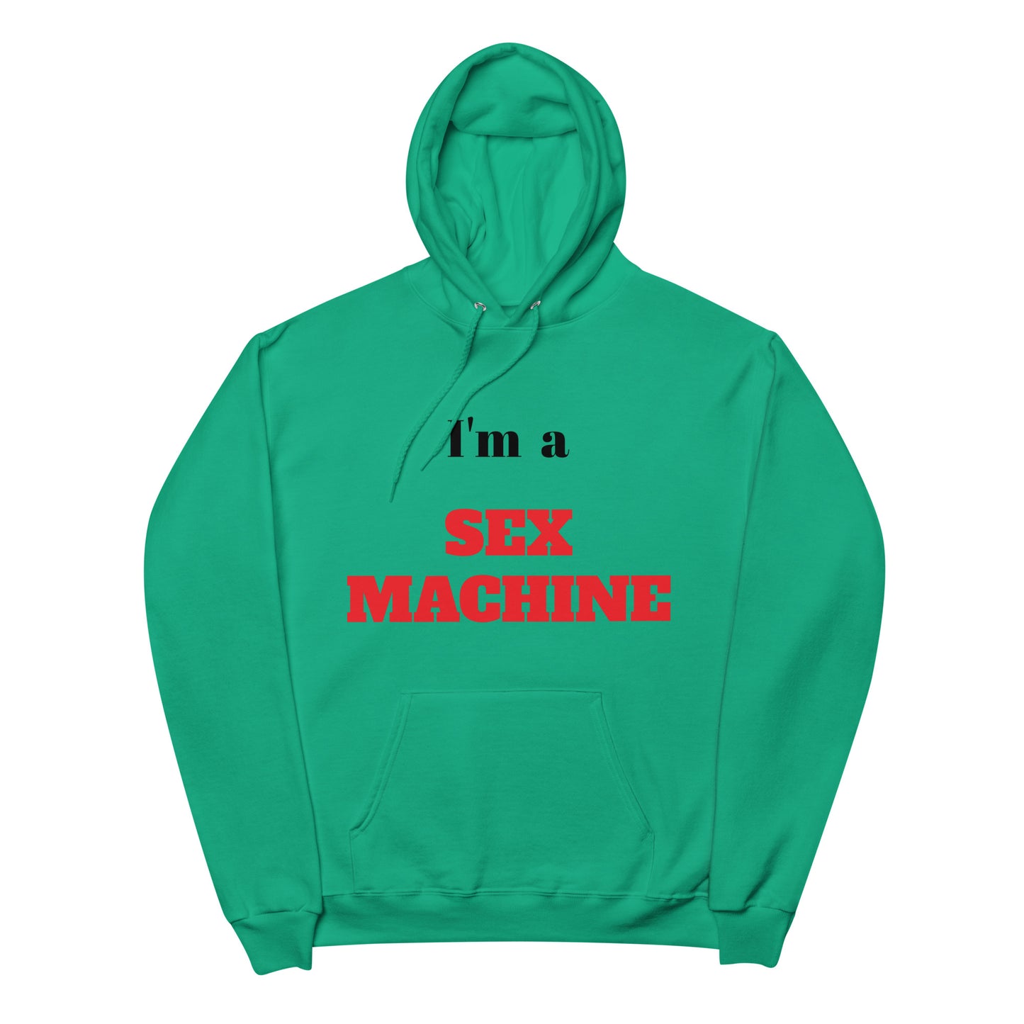 Man fleece hoodie