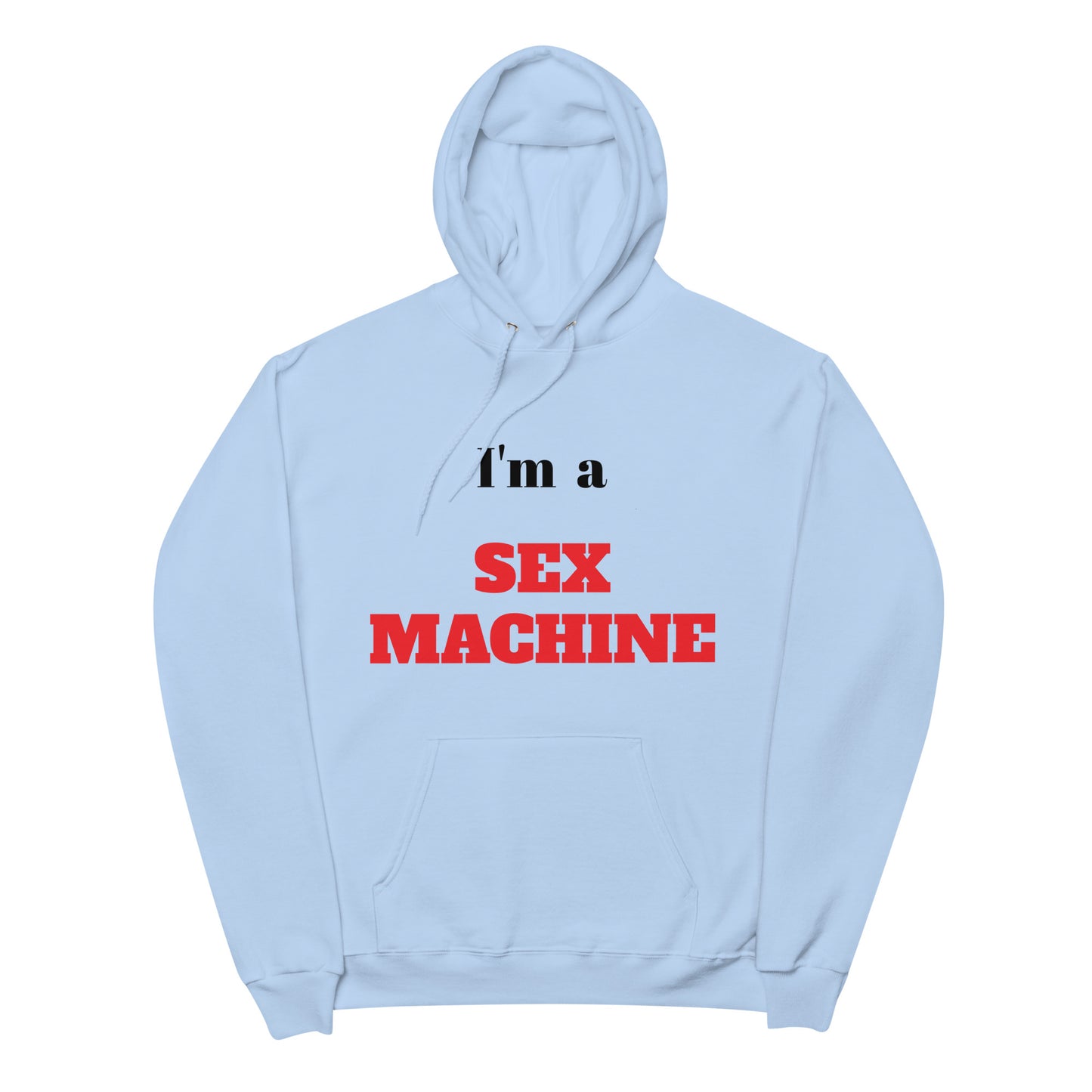 Man fleece hoodie