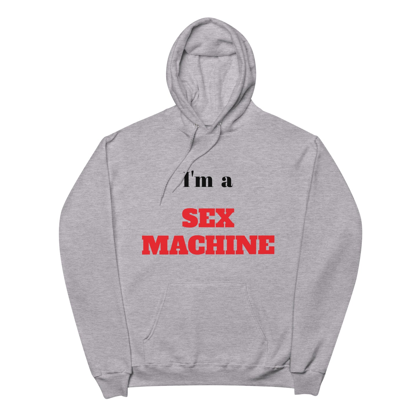 Man fleece hoodie