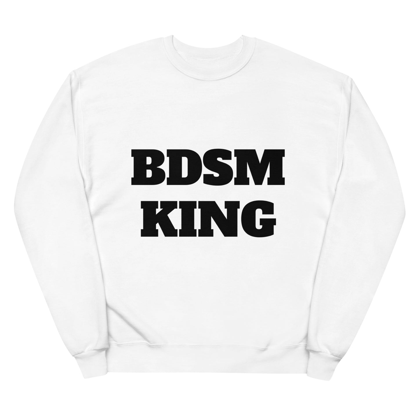 Unisex fleece sweatshirt