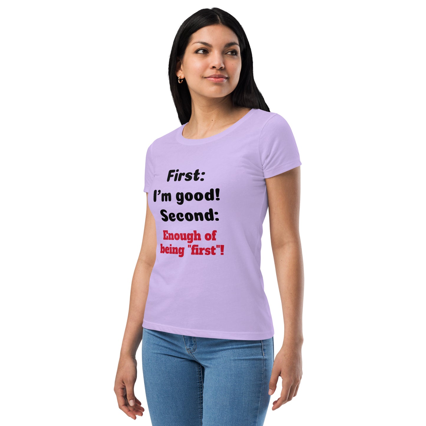 Women’s fitted t-shirt