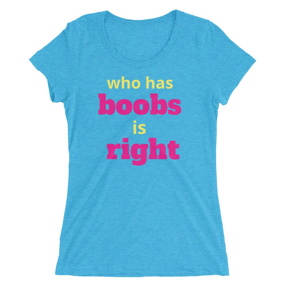 Ladies' short sleeve t-shirt